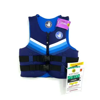 Evoprene PFD для мальчиков, спасательный жилет и жилетка для подростков 55-88 фунтов, синий
