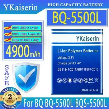 YKaiserin Аккумулятор BQ5500L 4900 мАч Для Аккумуляторов Мобильных Телефонов BQ BQS-5500L BQS5500L BQ-5500L