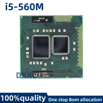 Для Intel Core i5-560M I5 560M SLBTS CPU Процессор 2,6 ГГц Двухъядерный Четырехпоточный 3 Вт 35 Вт Разъем G1 /rPGA988A
