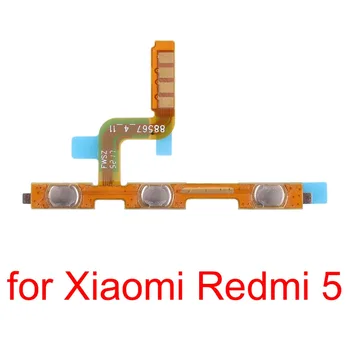 Кнопка питания + Кнопка регулировки громкости Гибкий Кабель для ремонта Xiaomi Redmi 5 \ Mi 3 \ 4X \ 4 Prime \ Note 4X \ 4i \ 2A \ Mix 2 \ 4 \ 3 Pro \ 6X \ A2 \ Plus \ 8 \ 8 SE