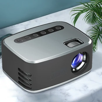 Мини-проектор T20 1080P Видеопроектор Мультимедийный домашний кинотеатр Кинопроектор для домашнего кинотеатра Наружный видеопроектор USB