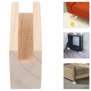 Наматрасник Деревянные подступенки для кровати Деревянные подъемники для мебели Блоки для подъема дивана Ножки стола