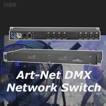 Сетевой коммутатор Art-Net/DMX Lighting Artnet 8 Портов DMX Splitter 1 Порт Tiger Touch или Консоль MA2 Professional DMX Splighter