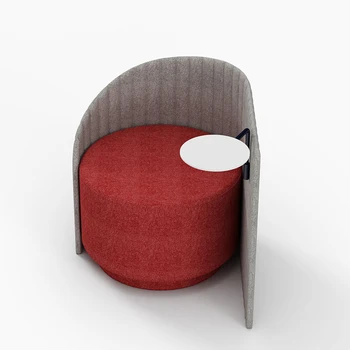 Удобное кресло-диван Boss Lazy для учебы по конкурентоспособной цене с блокнотом для письма, эргономичные кресла для конференций в отеле
