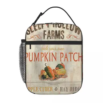 Фермерские свежие тыквы 2 Дебби Девитт Ланч-тоут, сумка для ланча, детская сумка для ланча, ланч-бокс для женщин