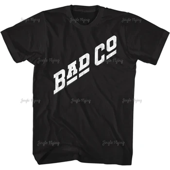 Футболка с рок-н-роллом с логотипом Bad Company, мужская футболка из 100% хлопка