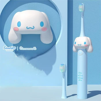 Электрическая Зубная Щетка Hello Kitty Cinnamoroll Kuromi Мультфильм Sanrio Взрослая Зубная Щетка С Мягкой Щетиной Студенческая Электрическая Зубная Щетка