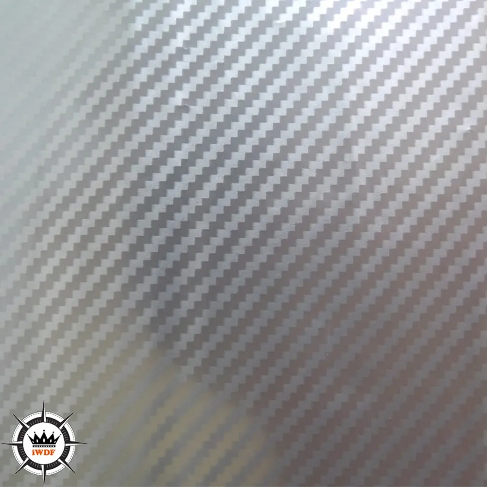 Пленка для трансферной печати WDF790-3 Длиной 20 м, Шириной 50 см, Гидрографическая пленка Серебристая + прозрачная
